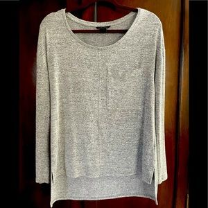 Banana Republic Grey Sweater with length in back